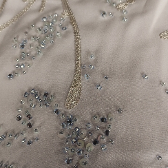 Venezia Fashions Strapless Beaded Column Gown NEW- Sz. 14 - Picture 4 of 11